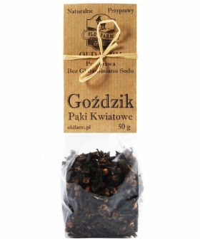 GOŹDZIKI CAŁE NIEDOJRZAŁE PĄKI KWIATOWE 20 G SUSZONE GOŹDZIKI